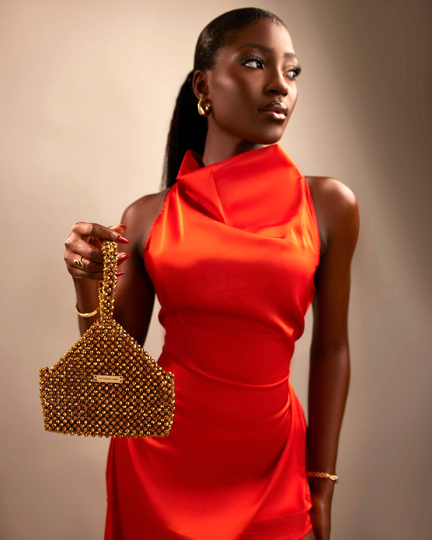 Amari Luxe Purse - Beaded bag