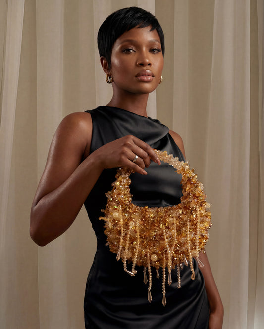Diva Luxe Bag -  Beaded Bag